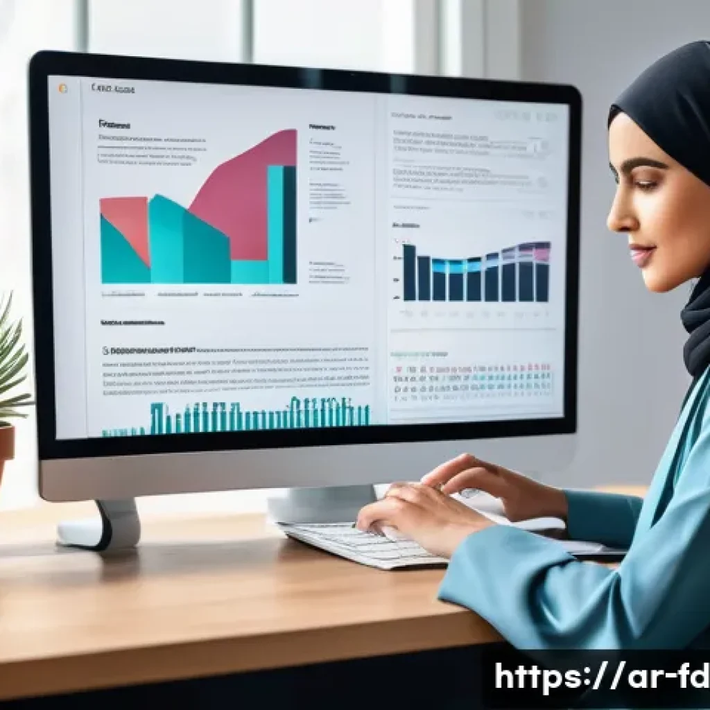 SEO와 경쟁 분석의 중요성 - **Prompt: Empowering Arabic Digital Creator at Work**
"A vibrant, detailed image of an Arab woma...